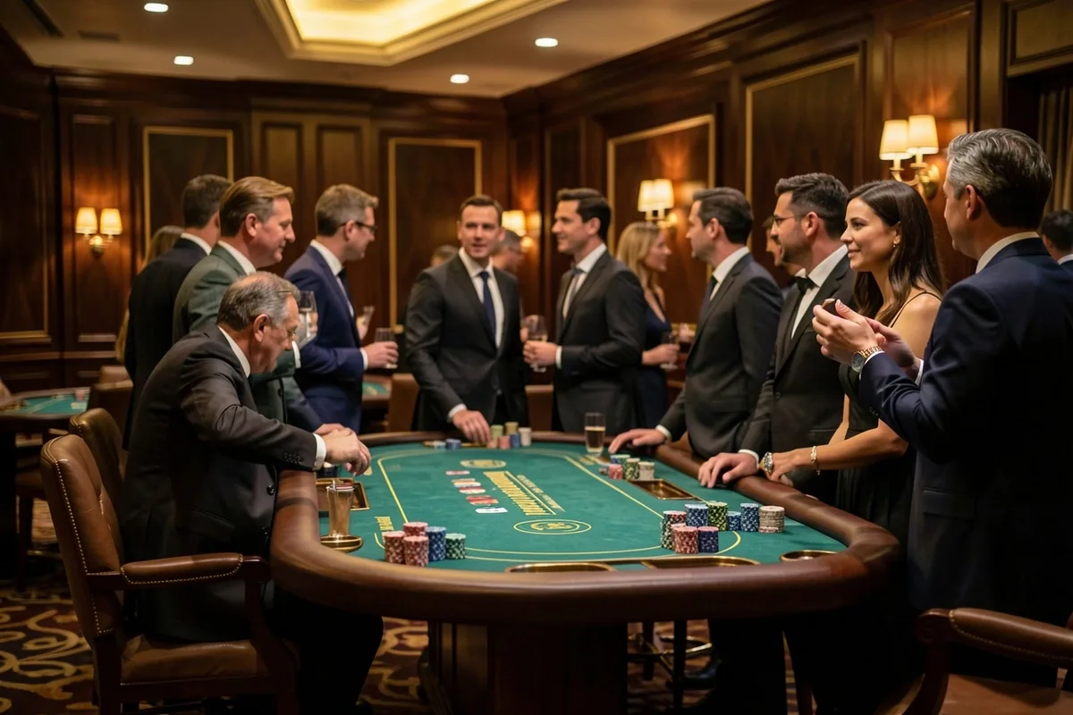 Prywatny wieczór pokerowy w klubie Averamont
