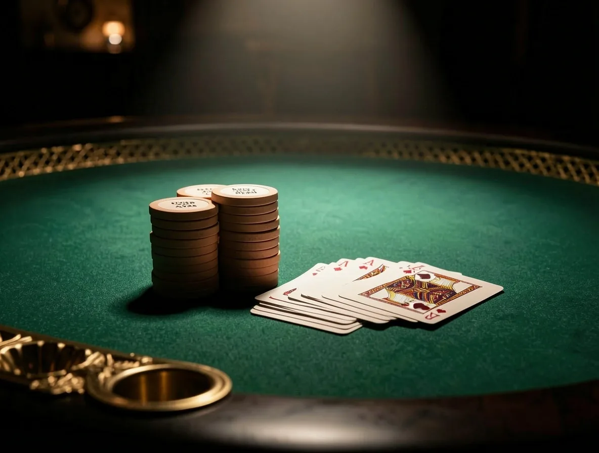 Stół pokerowy w klubie Averamont